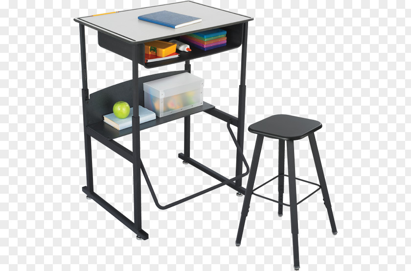 Students Lie Asleep On The Desks Standing Desk Sit-stand Table PNG