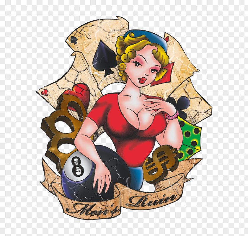 Tattoo Sticker Advertising Rockabilly Rock And Roll PNG
