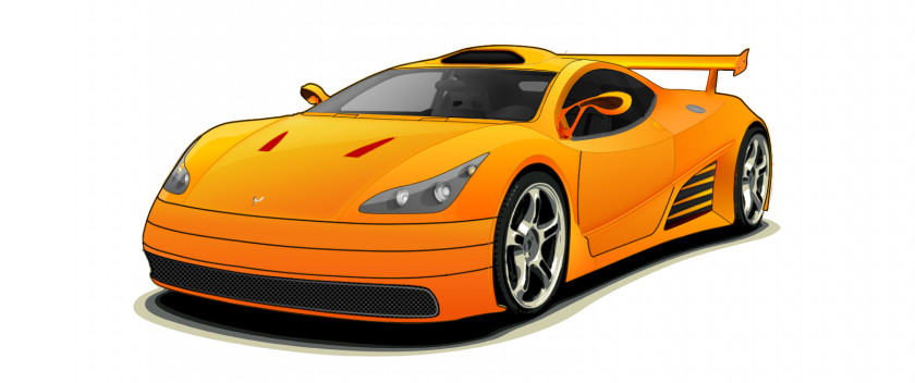 Vector Car Sports Clip Art PNG