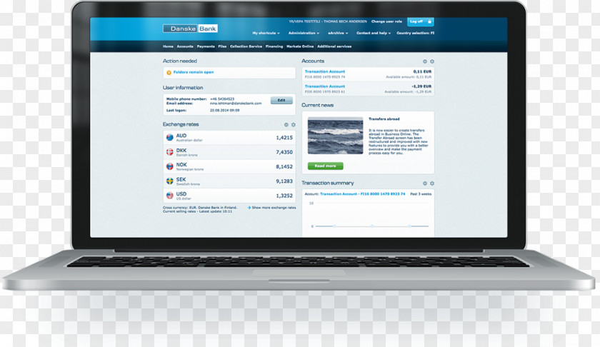 Bank Online Banking Netbook Data Analysis PNG