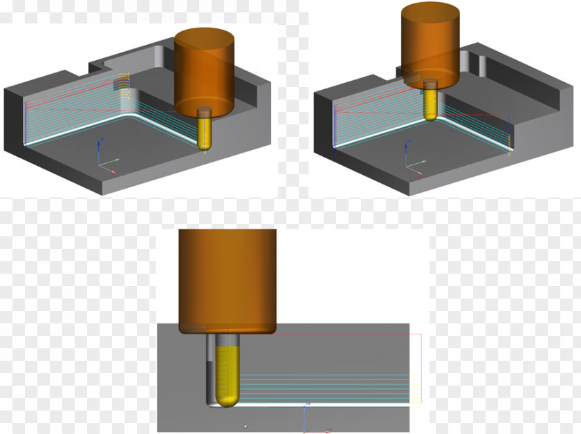 Cai Vector Computer-aided Manufacturing Lathe Milling Tool VoluMill PNG