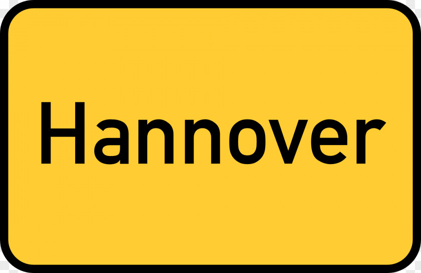 Hannover Wittenberg Bamberg Sign Vector Graphics Image PNG