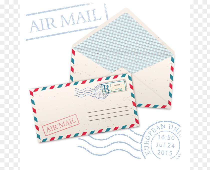 Envelope Mail Vector Graphics Postage Stamps Post Cards PNG