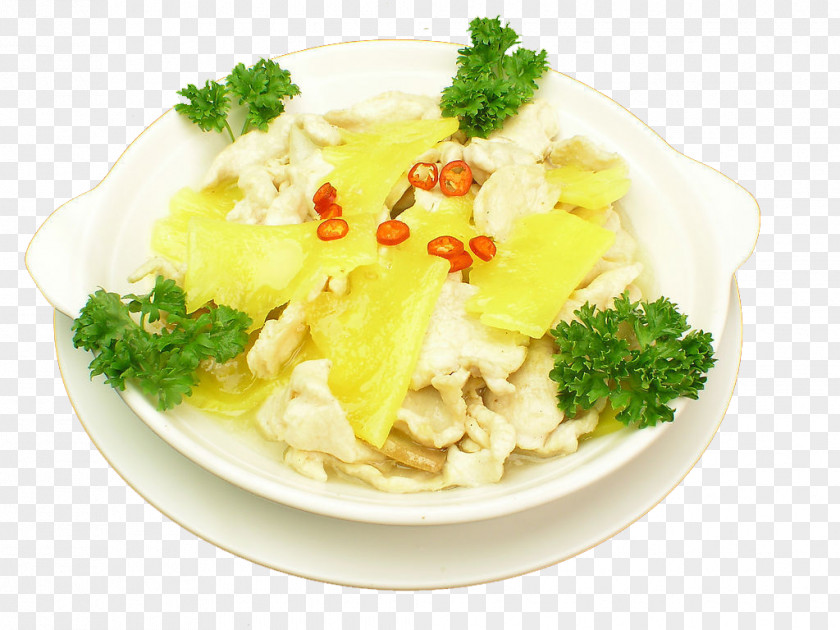 Pineapple Chicken Soup Cantonese Cuisine Recipe PNG