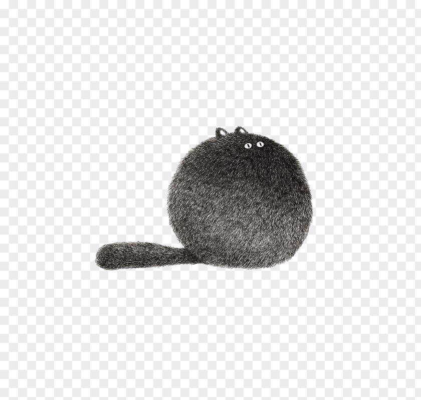 Cute Cat Hairballs Drawing Kitten Furry Fandom Illustration PNG