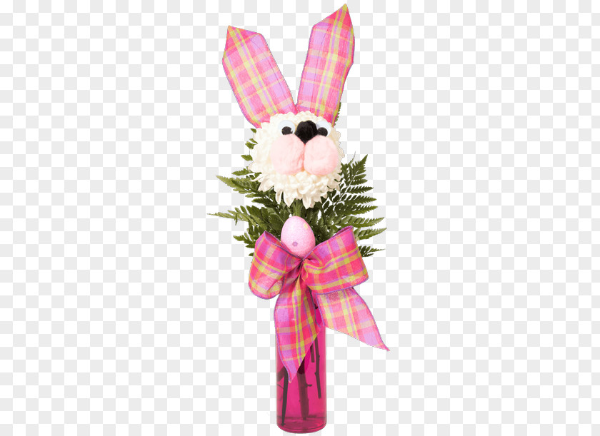 Flower Cut Flowers Easter Bunny Floral Design Bouquet PNG