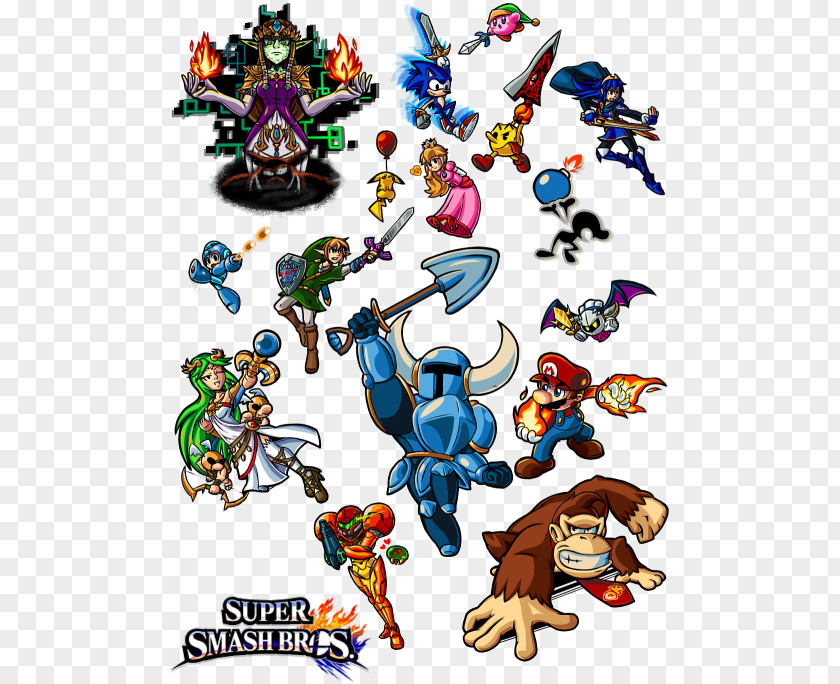 Nintendo Super Smash Bros. For 3DS And Wii U Mii PNG