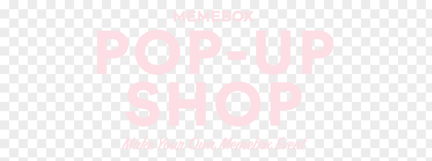 Popup Logo Brand Pink M Line Font PNG