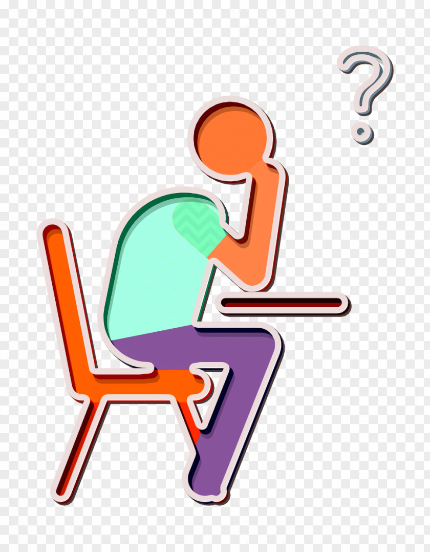 Question Icon Student School Pictograms PNG