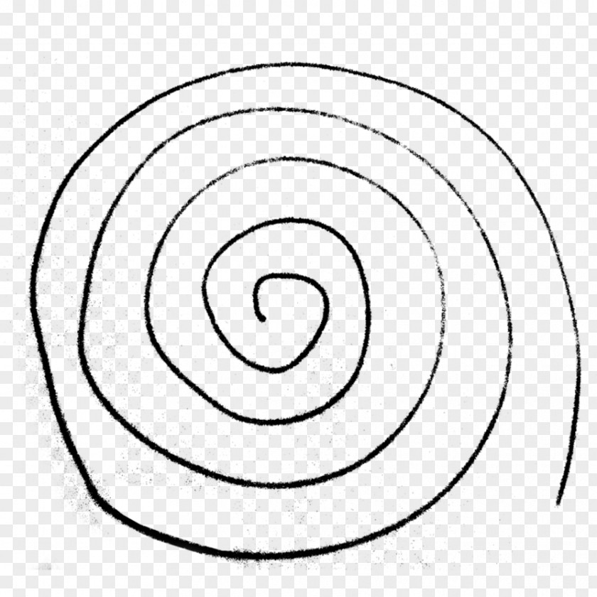 Swirl Hair Drawing Circle Line Art PNG