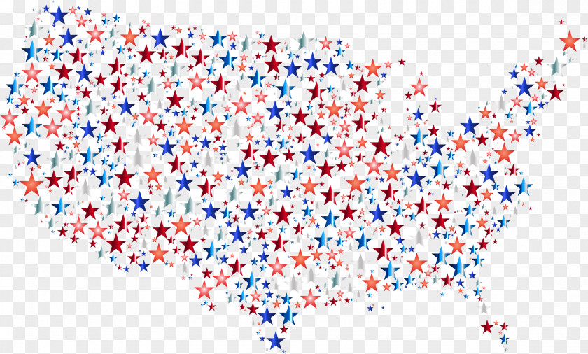 United States Vector Map Clip Art PNG