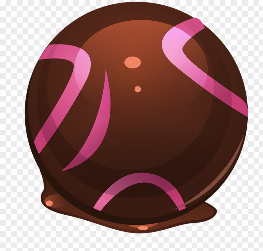 Valentine's Dark Chocolate Balls Theobroma Cacao PNG