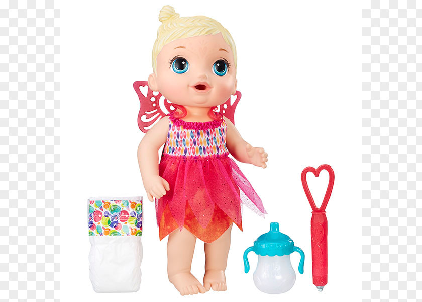 Doll Hasbro Baby Alive Face Paint Fairy Child Infant PNG