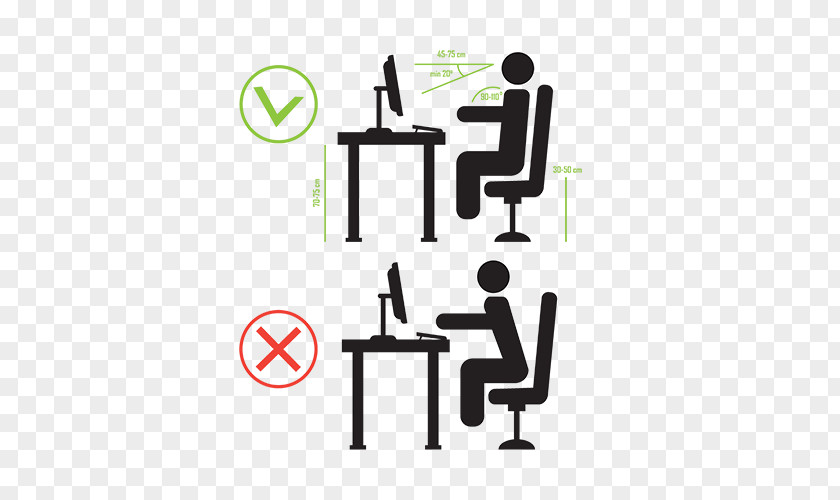 An Incorrect Stance Sitting Posture PNG