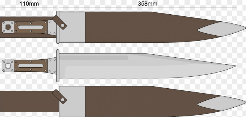 Bowie Knife Drawings Throwing Utility Knives Kitchen PNG