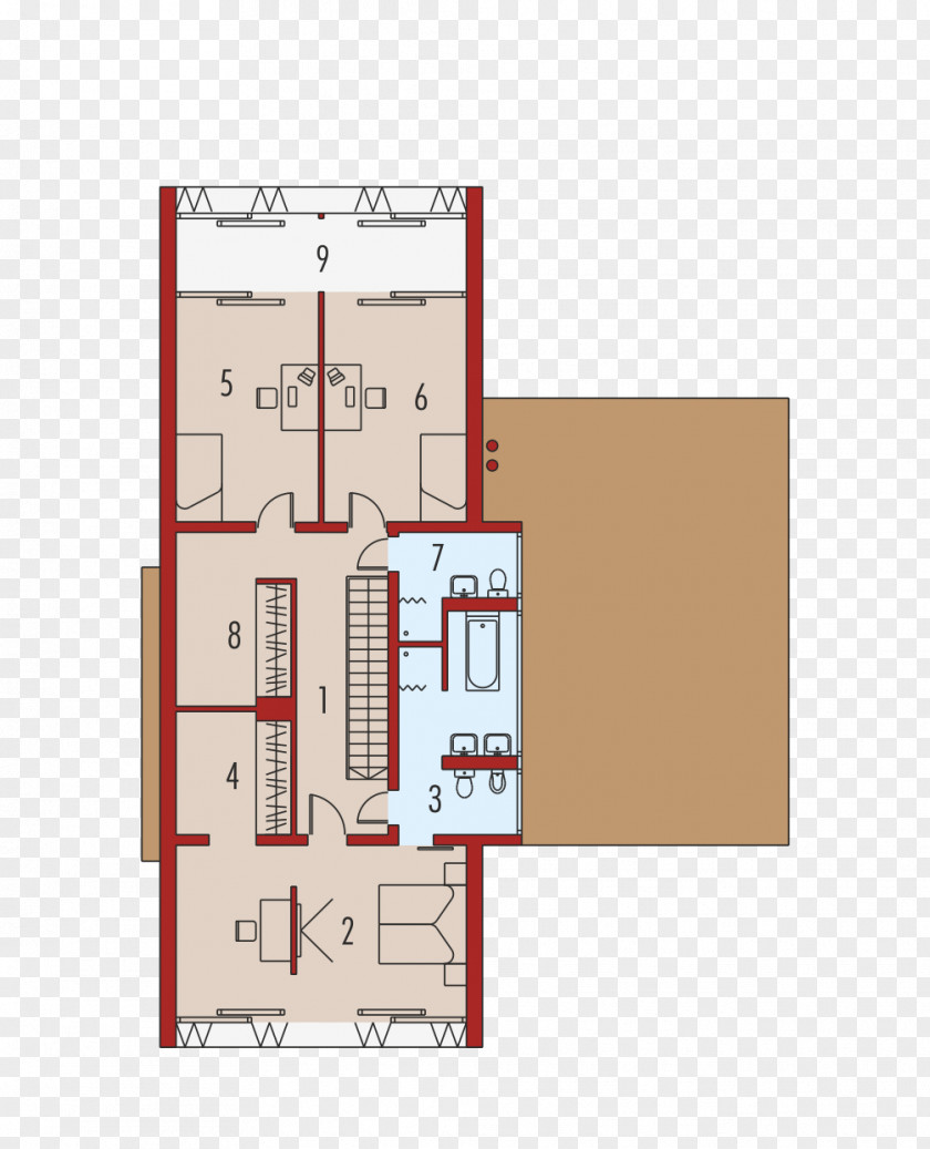 House Floor Plan Facade Altxaera PNG