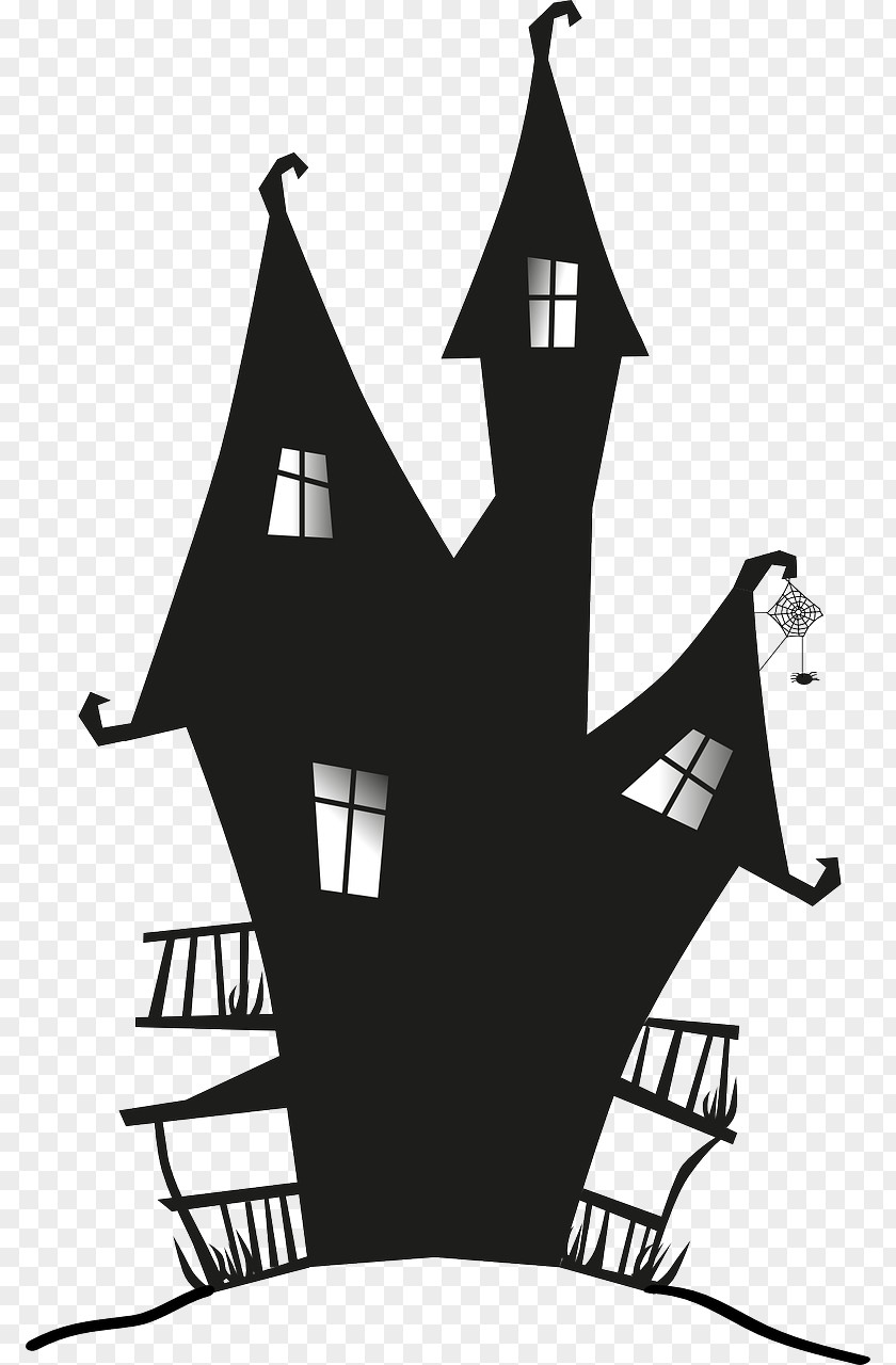 House Witchcraft Haunted Clip Art PNG