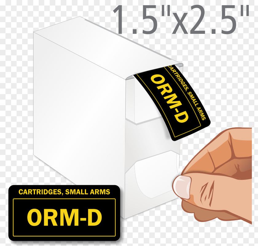 Stack Paper Labels ORM-D Label Dispenser Sticker PNG