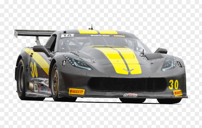 Car Chevrolet Corvette ZR1 (C6) Trans-Am Series Sports Racing PNG