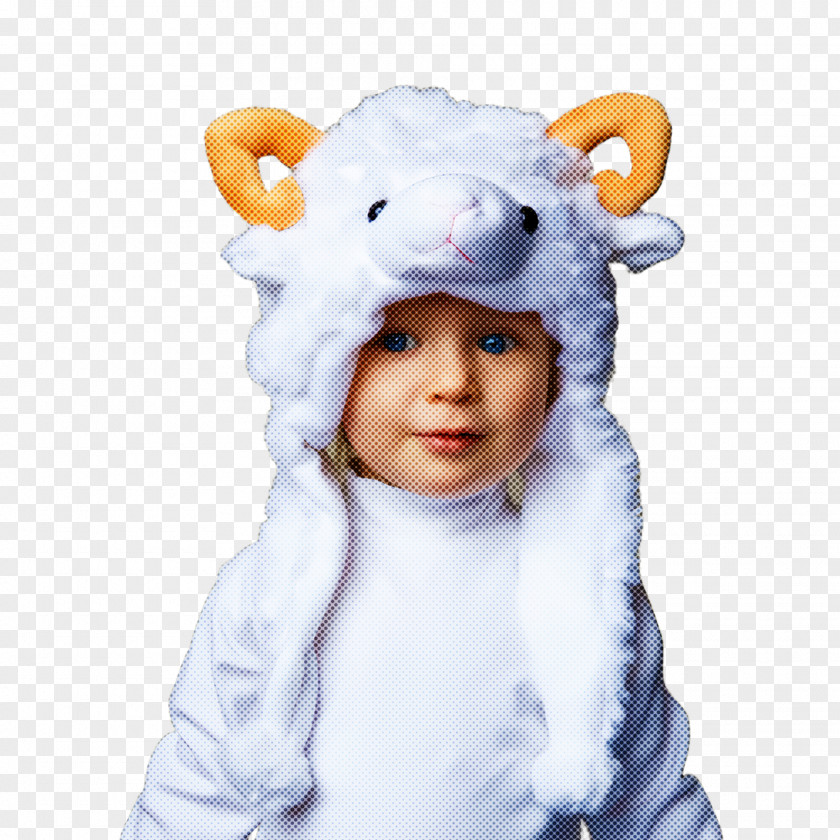 Child Costume Sheep Bonnet Toddler PNG