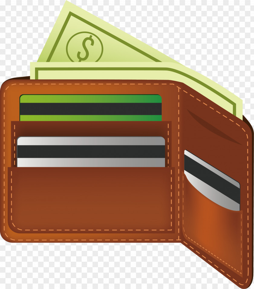 Folding Wallet For Men Leather Computer File PNG