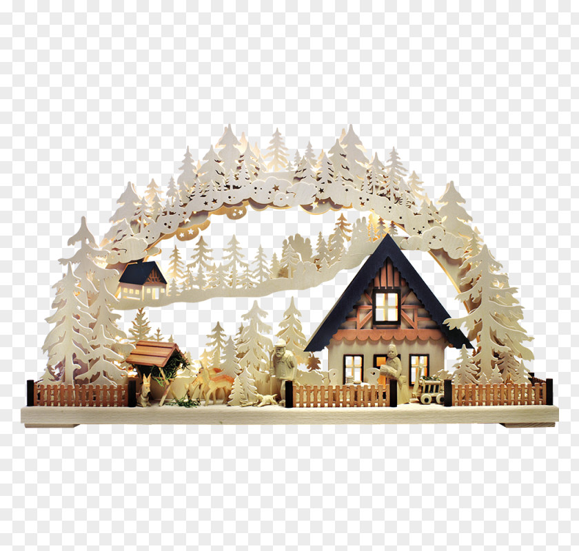 Forest Scenes Christmas Ornament PNG