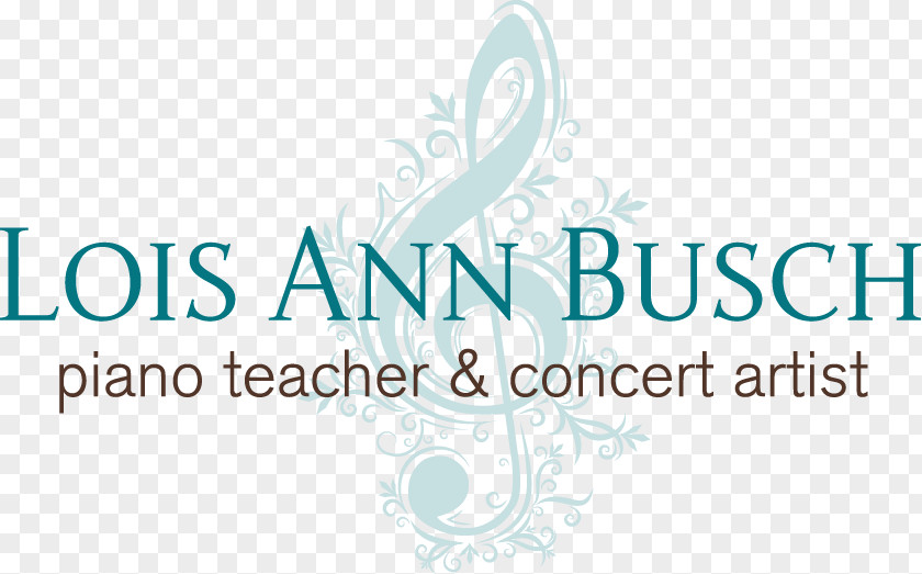 Piano Teacher Logo Brand Line Font PNG