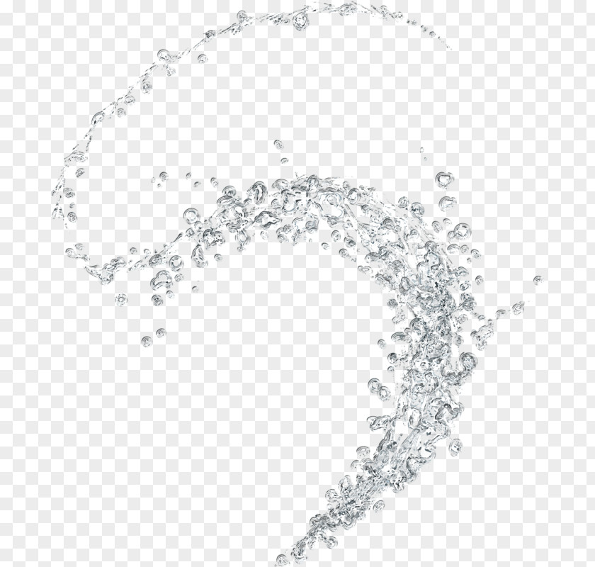 Creative Splashing Water Droplets Splash Drop PNG