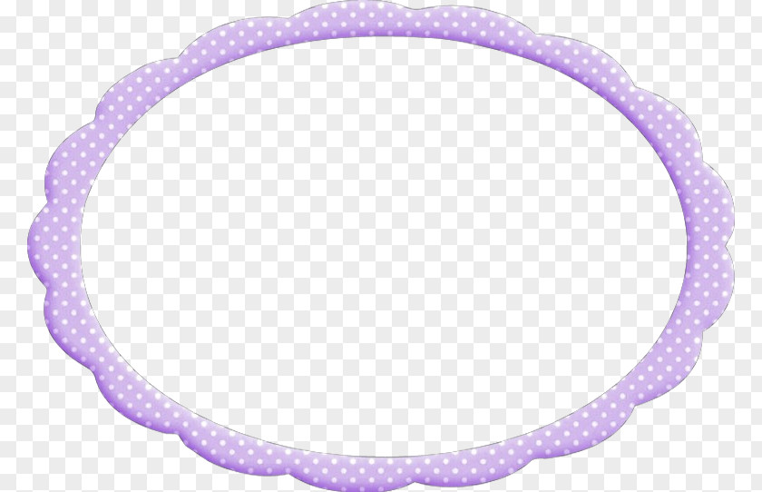 Oval Hair Accessory Lavender Background PNG