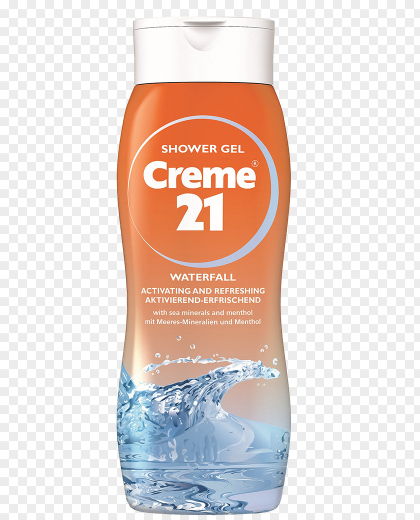 Shower Gel Lotion Creme 21 Cream PNG