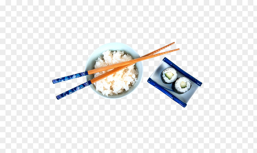 Sticky Rice Sushi Chopsticks Creative Japanese Cuisine Makizushi Sashimi PNG