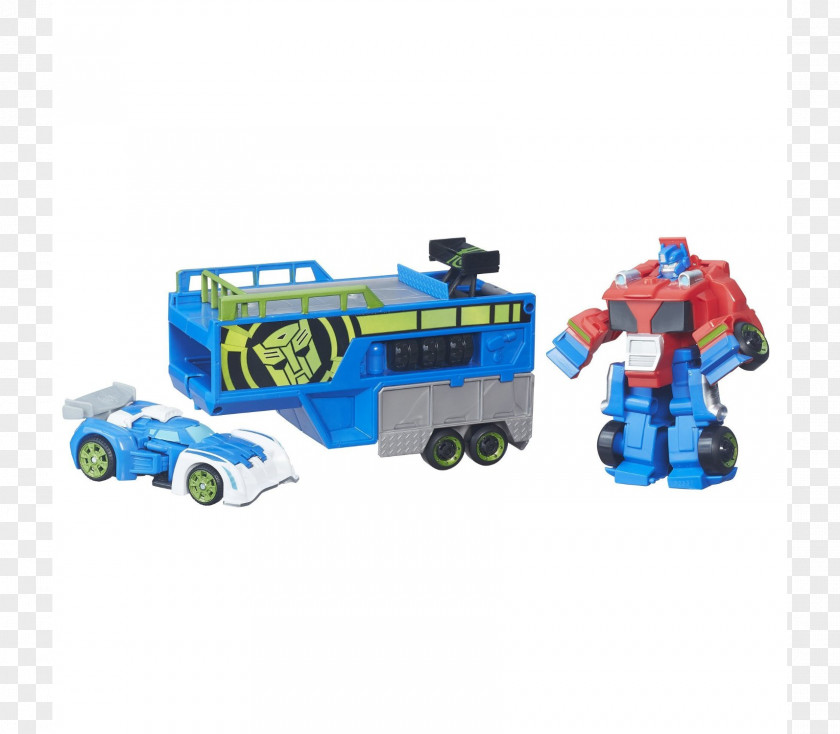 Optimus Prime Hoist Blurr Transformers Toy PNG