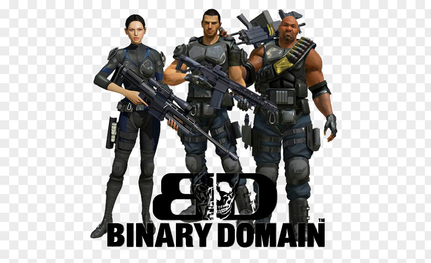 Binary Domain Sega Xbox 360 PlayStation 3 Game PNG
