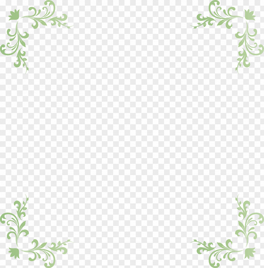 Classic Frame Wedding Flower PNG