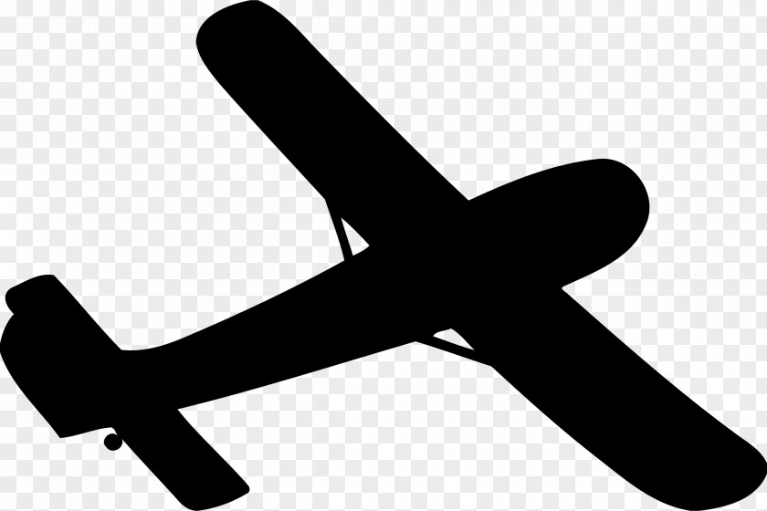 Plane Airplane Aircraft Silhouette Clip Art PNG