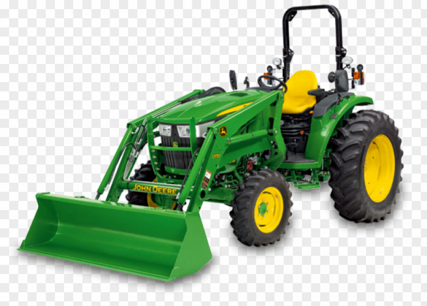 Tractor John Deere Agricultural Machinery Mower PNG