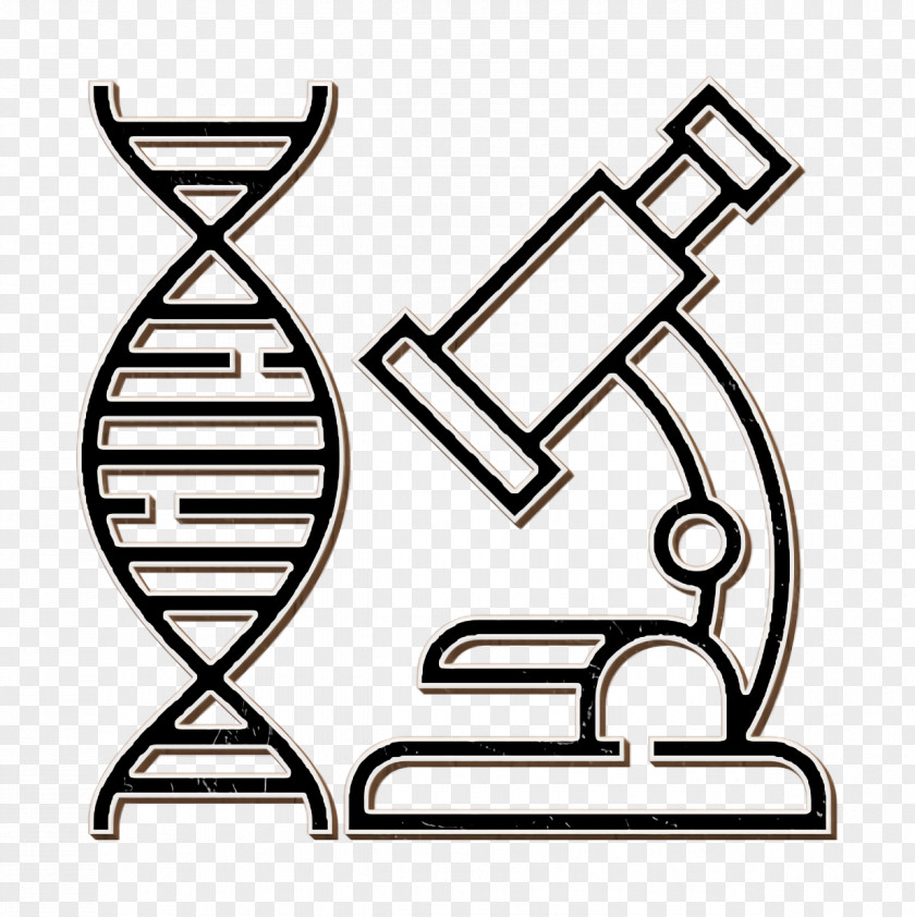 Coloring Book Education Icon Lab Microscope PNG