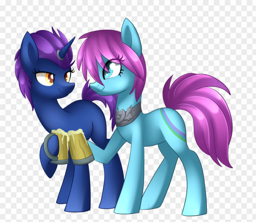 Horse Pony Cartoon Figurine PNG