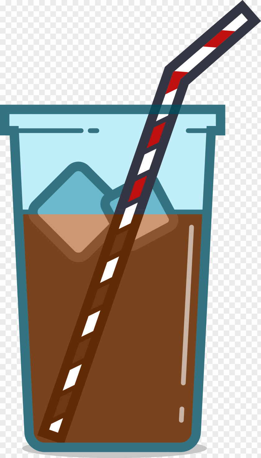 Iced Coffee With Cartoon Ice Cream Cappuccino Milkshake PNG