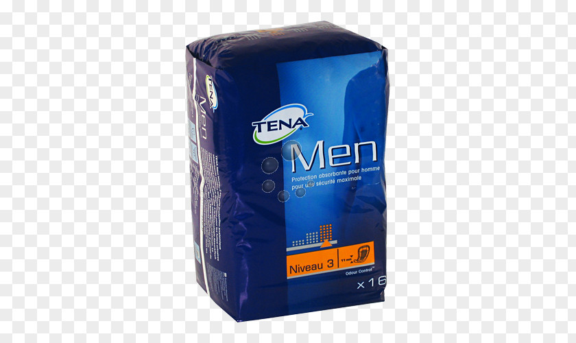 Incontinence TENA Cobalt Blue Brand Product PNG
