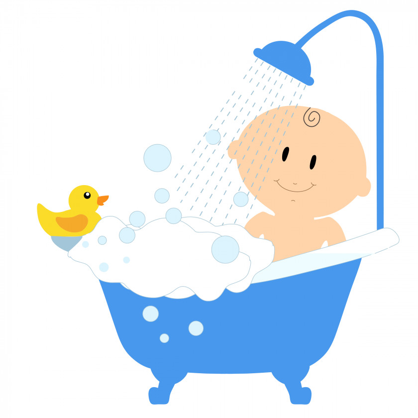Babies Bath Cliparts Baby Shower Infant Clip Art PNG