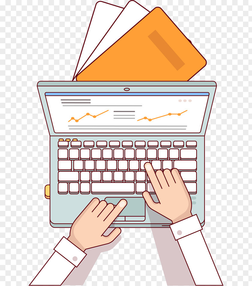 Cartoon Computer Vector Graphics Laptop Personal PNG