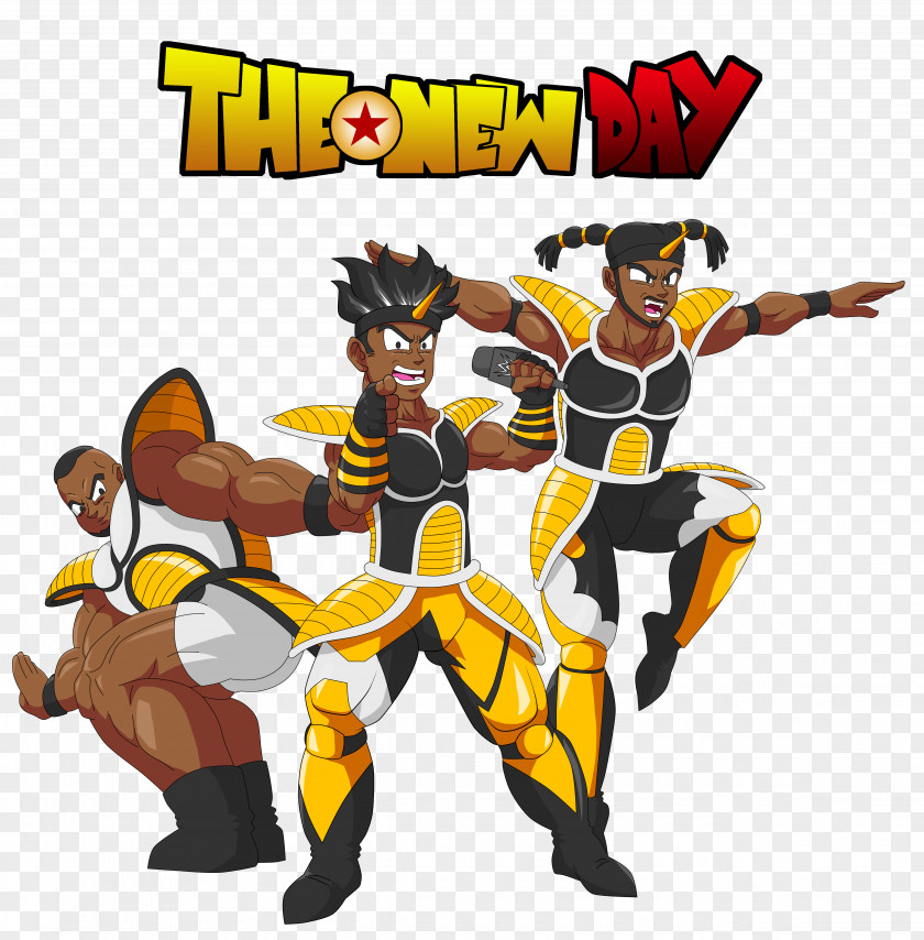 Fan Art The New Day Drawing WrestleMania PNG