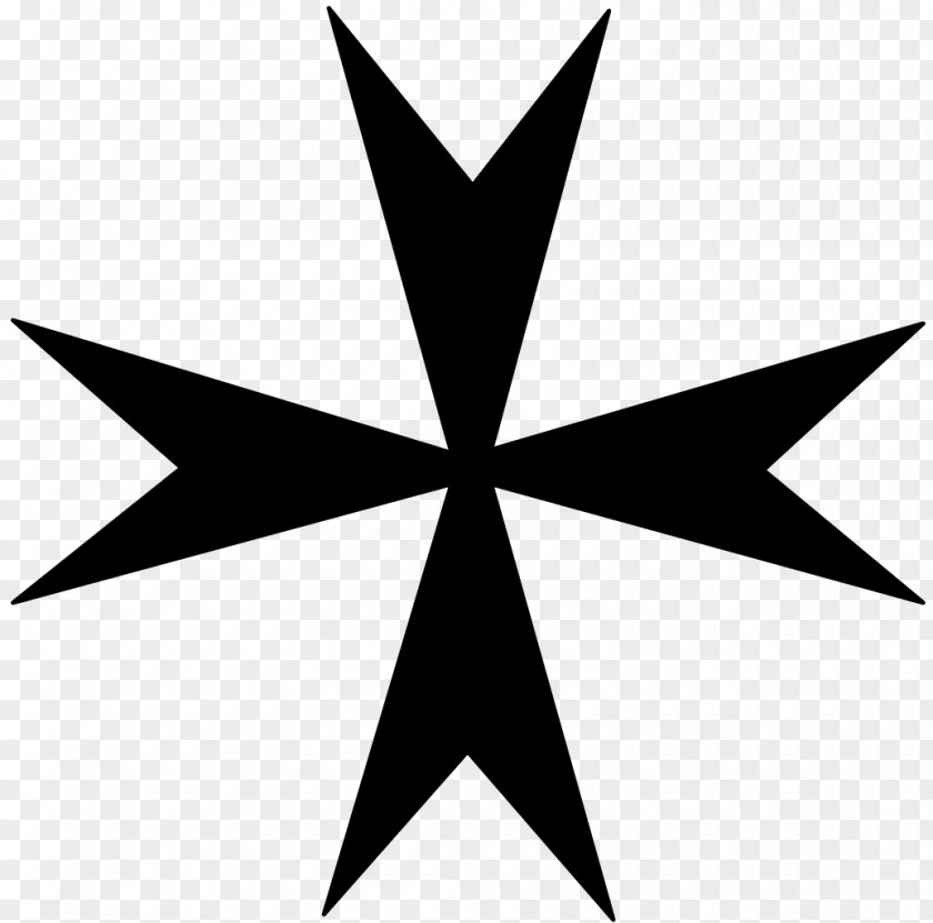 Line Regiment Malta Crusades Maltese Cross Christian PNG