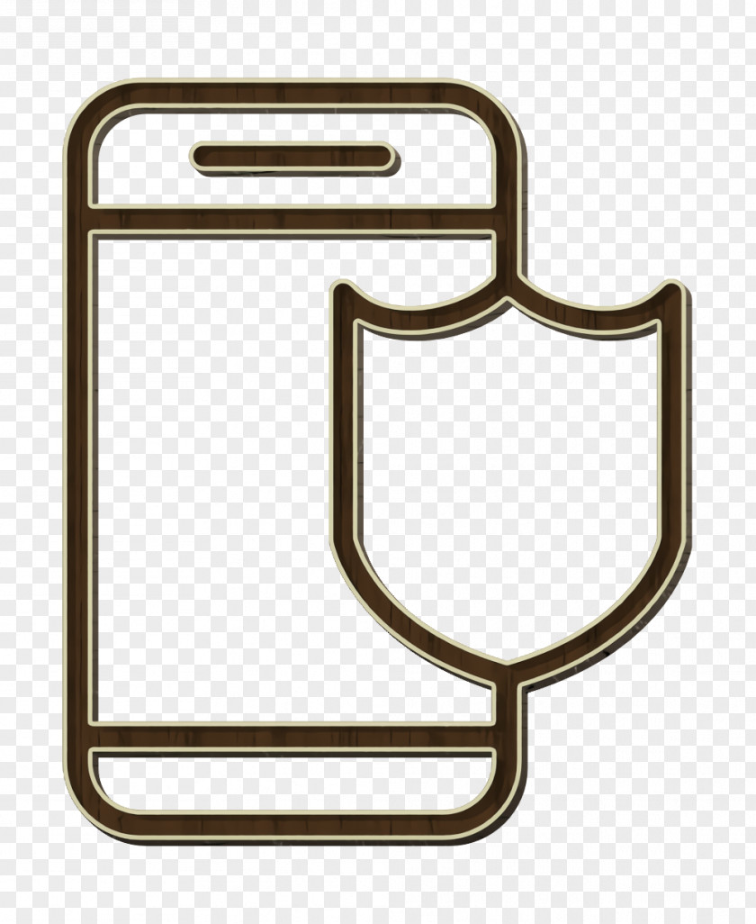 Rectangle Bathroom Accessory Mobile Icon Online Security PNG