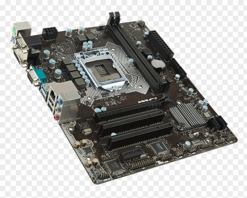 Computer Motherboard CM Msi H110M PRO-VDL LGA 1151/2DDR4/M-Atx MicroATX PNG
