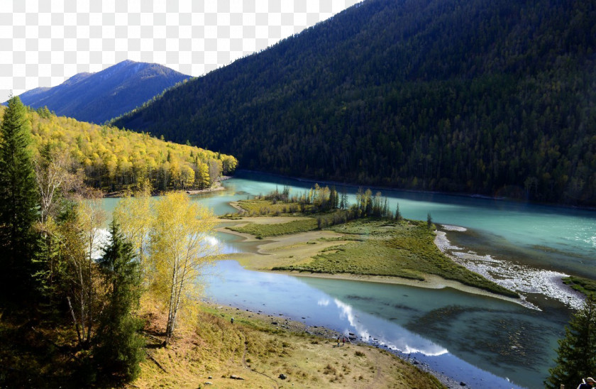 Kanas Lake Views Tourist Attraction Nature Reserve PNG