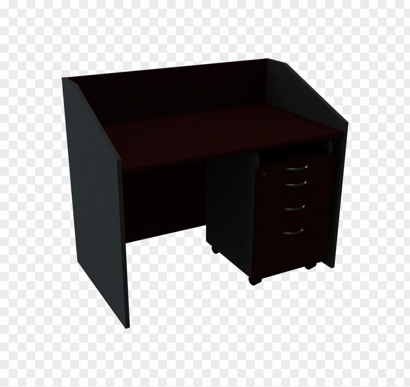 Office Desk Carrel Table Furniture PNG