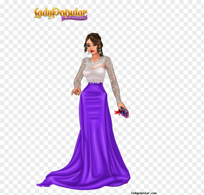 Red Carpet Lady Popular Game Fashion Woman PNG