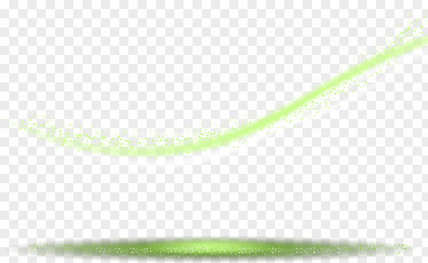 Vector Hand-painted Glow Green Pattern PNG